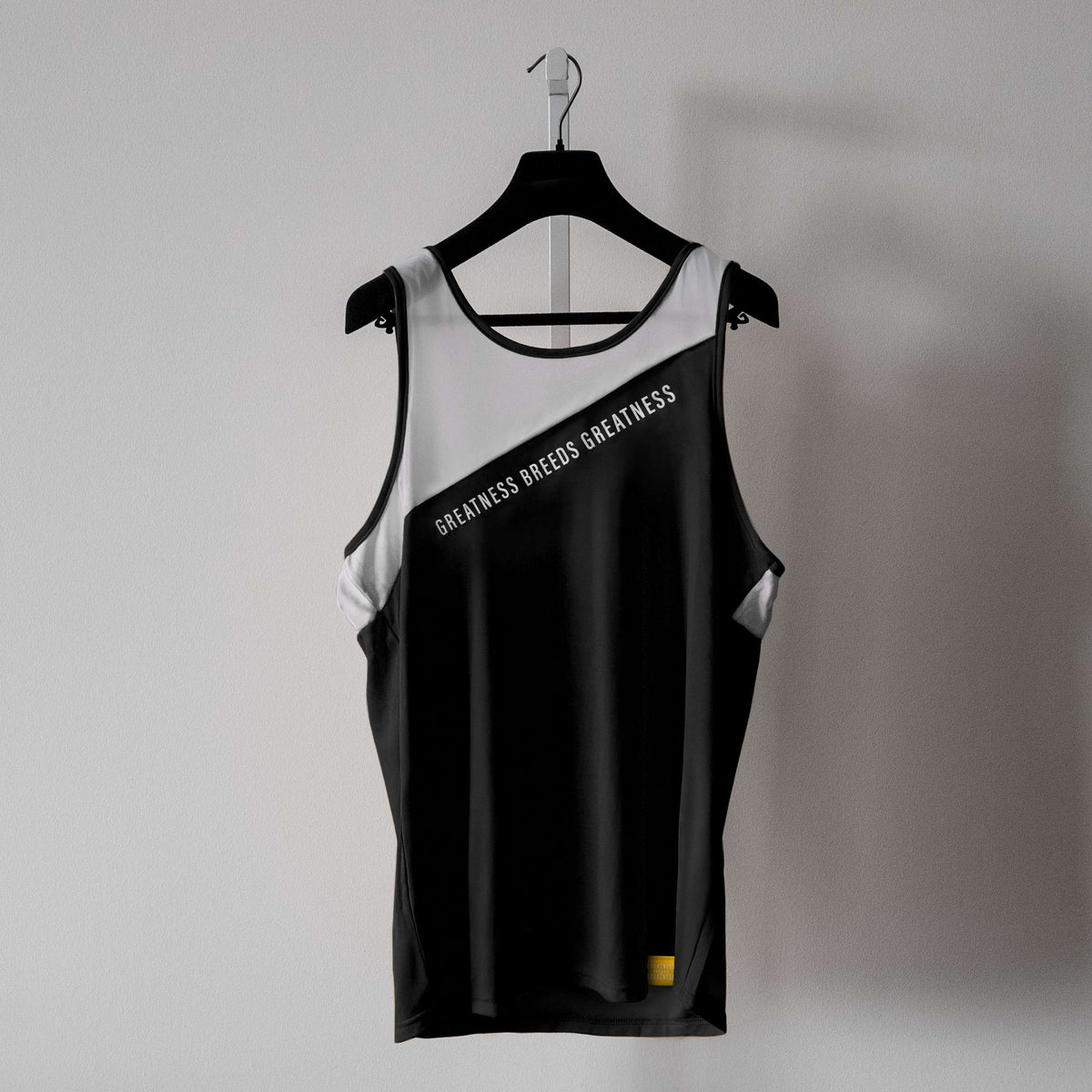 Black & White Slant Tank
